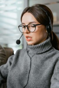 Agent using phone system for Contact Center